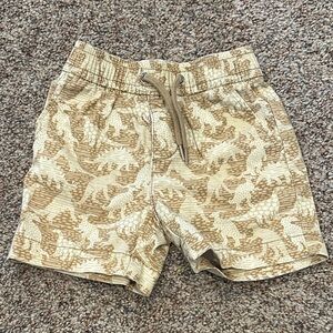 GAP Beige Toddler Dinosaur Shorts